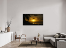 Load image into Gallery viewer, 64 x 36″, Glossy Canvas On Stretcher Frame Cayman Fisherman(alpha)