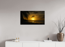 Load image into Gallery viewer, 32 x 18″, Glossy Canvas On Stretcher Frame Cayman Fisherman(alpha)