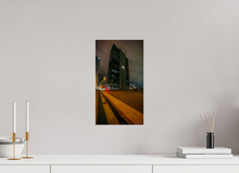 Load image into Gallery viewer, 9 x 16″, Photo Print On Fuji Crystal DP II Decepticon Building (alpha angle)
