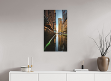 Load image into Gallery viewer, 18 x 32″, Glossy Canvas On Stretcher Frame Wash Your Hands
